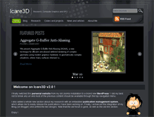 Tablet Screenshot of icare3d.org