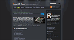 Desktop Screenshot of blog.icare3d.org