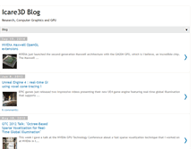 Tablet Screenshot of blog.icare3d.org